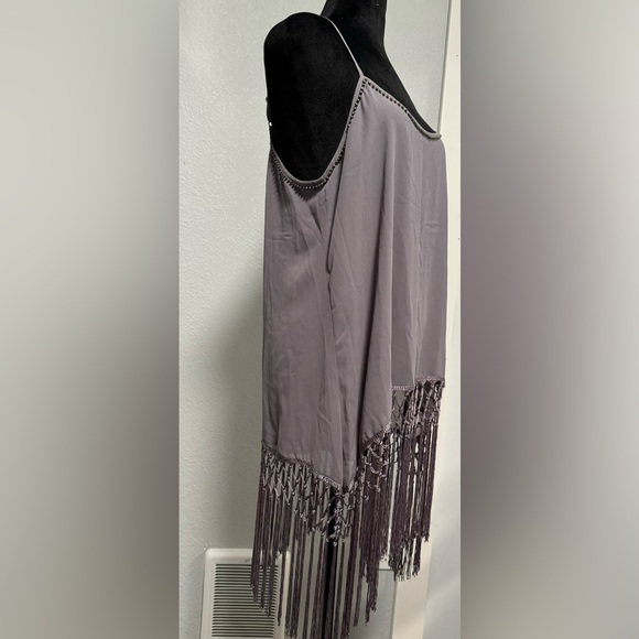 BKE/ Buckle / lavender fringe tank - Picture 2 of 3